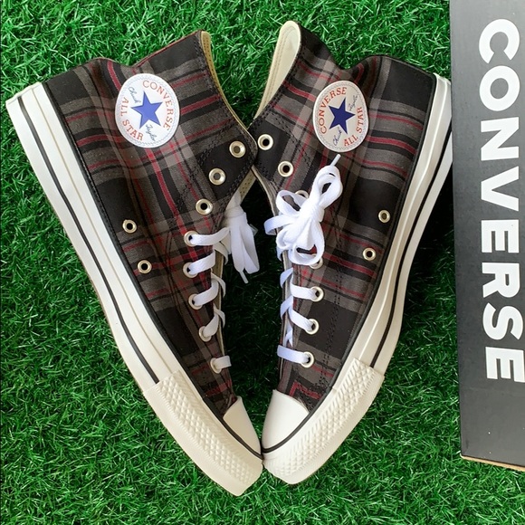 CONVERSE CTAS HI BROWN/WHITE/BLACK MEN’S - Picture 15 of 16